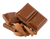 milk chocolate pieces